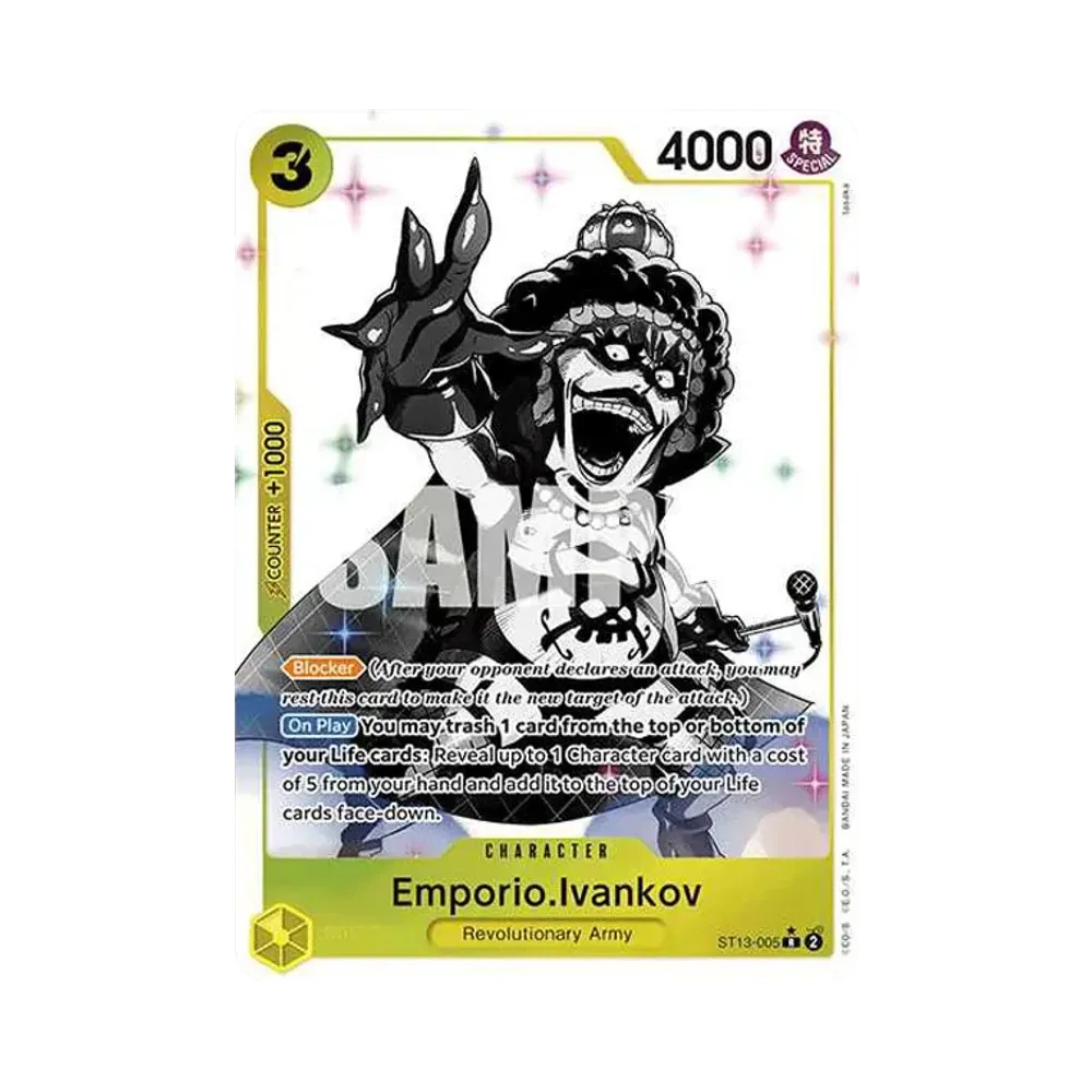Emporio.Ivankov R-P [ST13-005] [EN](Ultra DecK "The Three Brothers")
