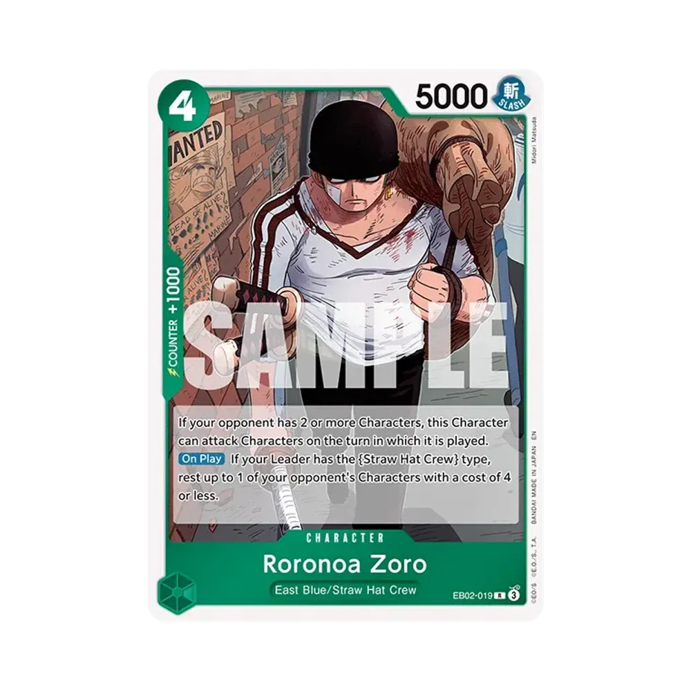 Roronoa Zoro R [EB02-019] [EN](Extra Booster "Anime 25th Collection")