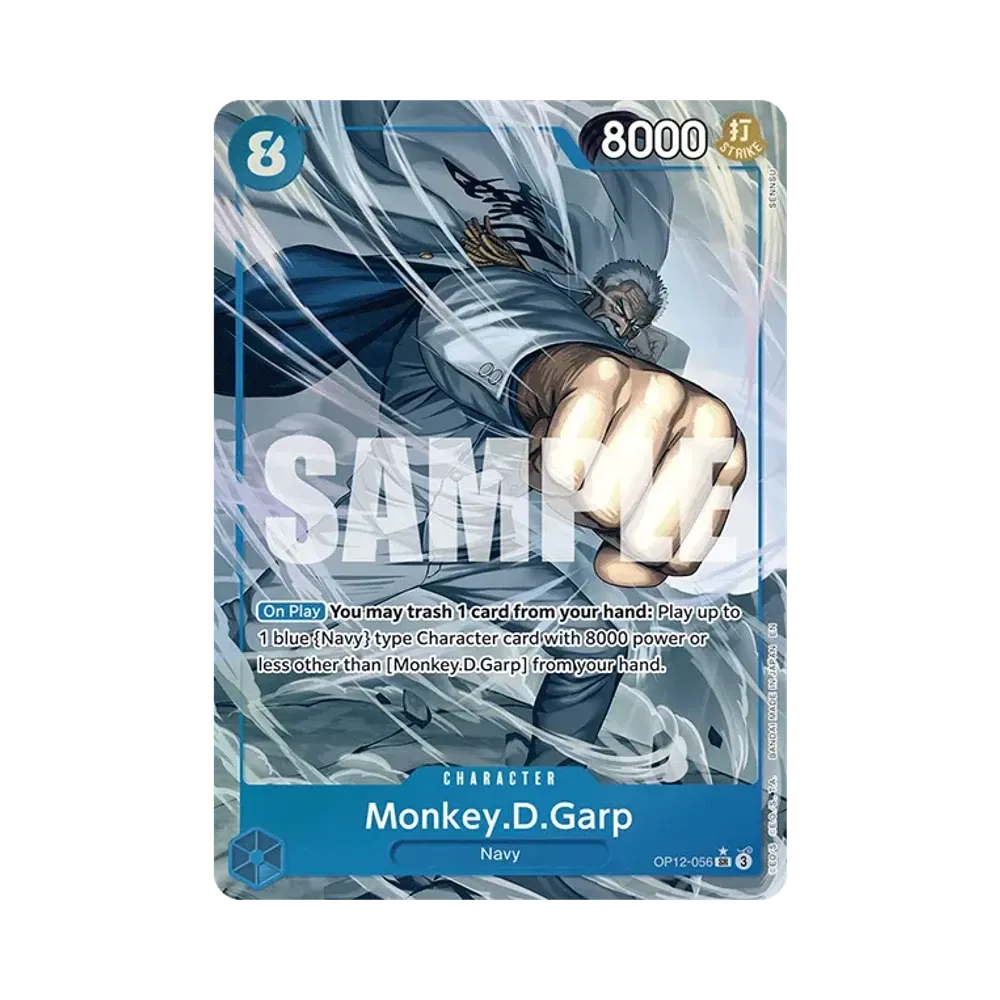 Monkey.D.Garp SR-P [OP12-056] [EN](Booster Pack "LEGACY OF THE MASTER")
