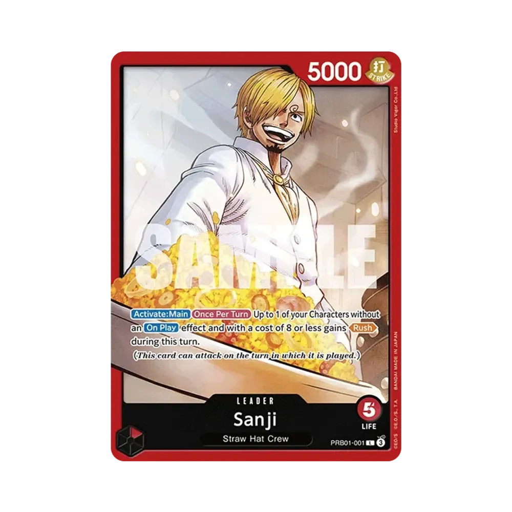 Sanji L [PRB01-001] [EN](Premium Booster "ONE PIECE CARD THE BEST")