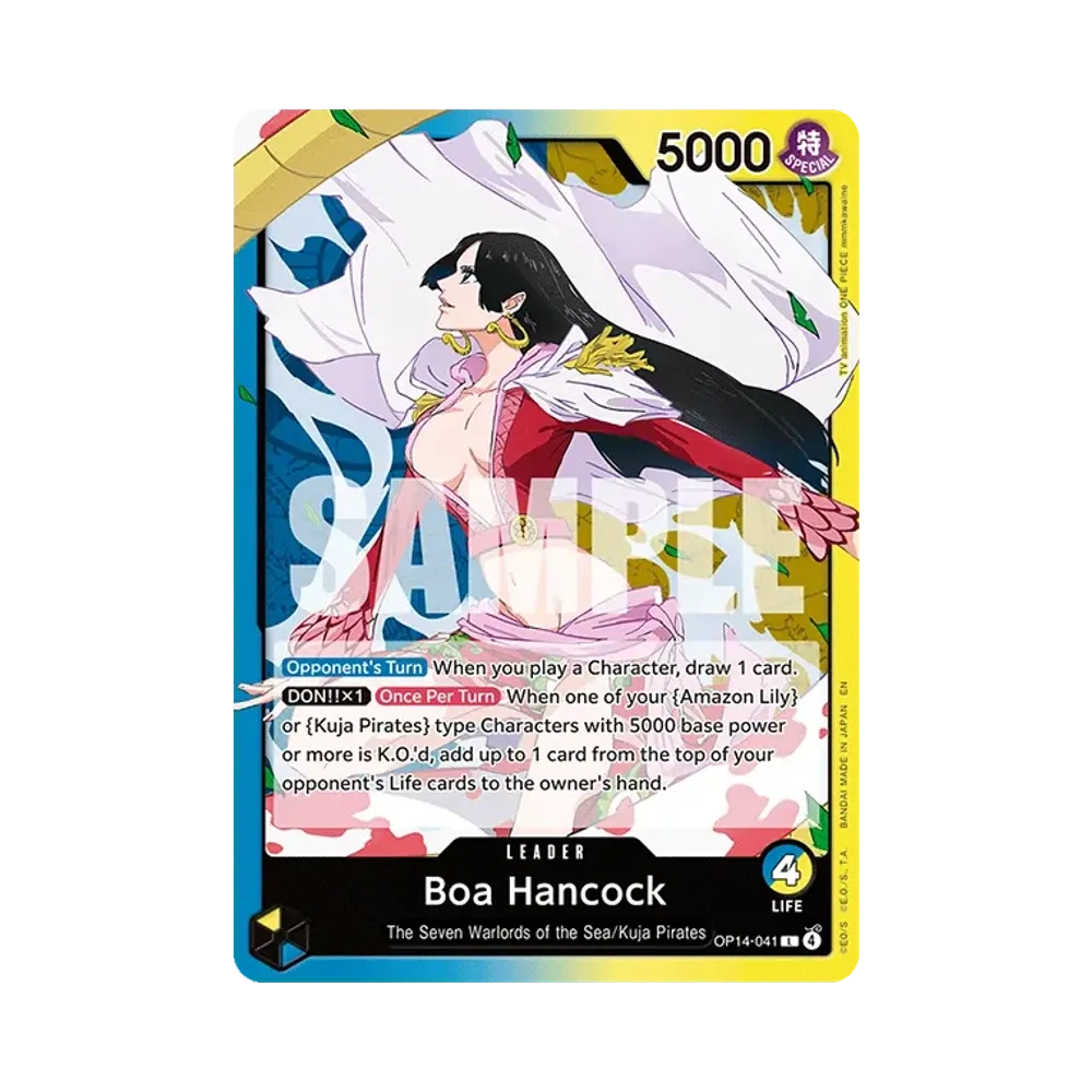 Boa Hancock L [OP14-041] [EN] (Booster Pack "THE AZURE SEA'S SEVEN")