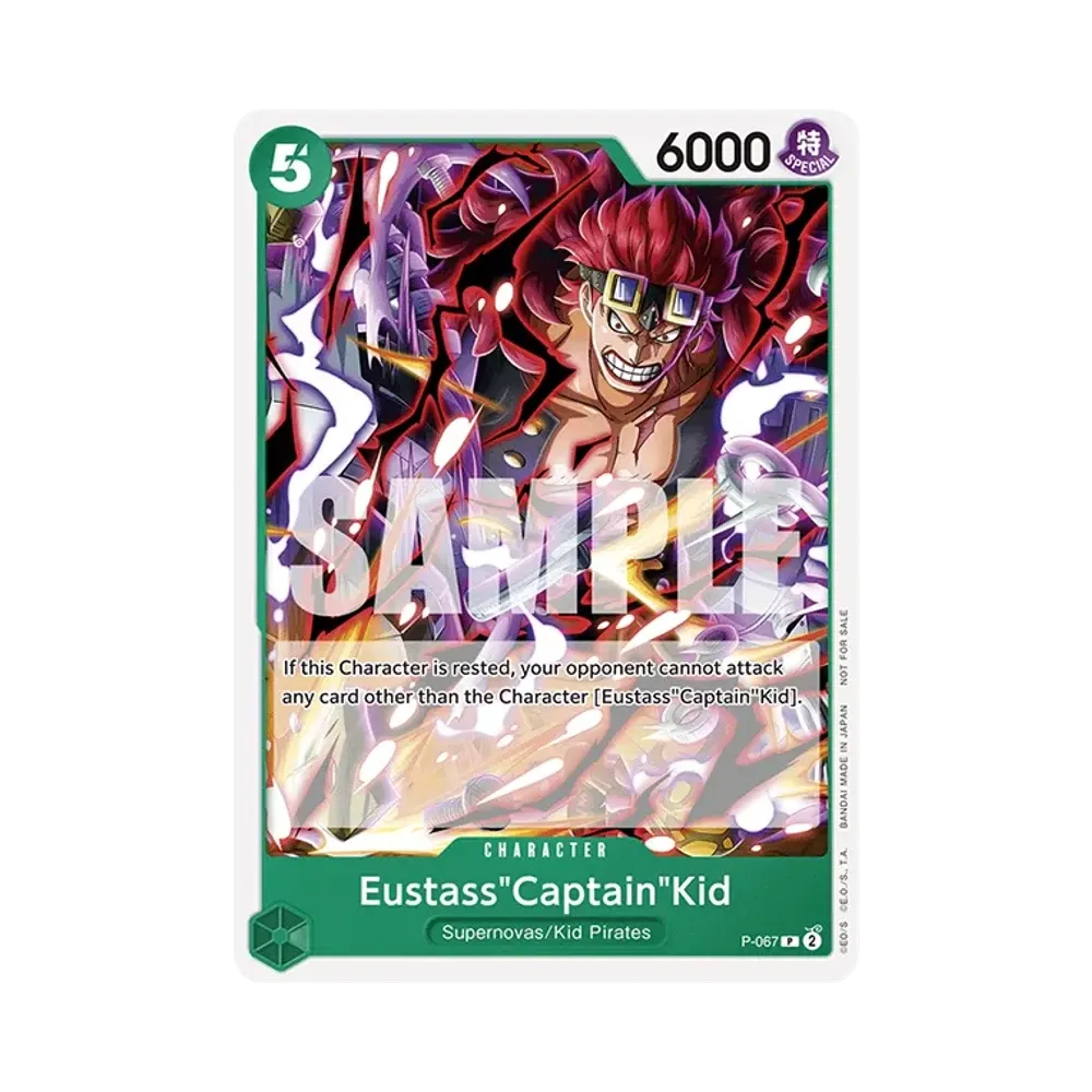 Eustass"Captain"Kid P [P-067] [EN](Promotional Card "OP-07 Pre-Release Tournament")