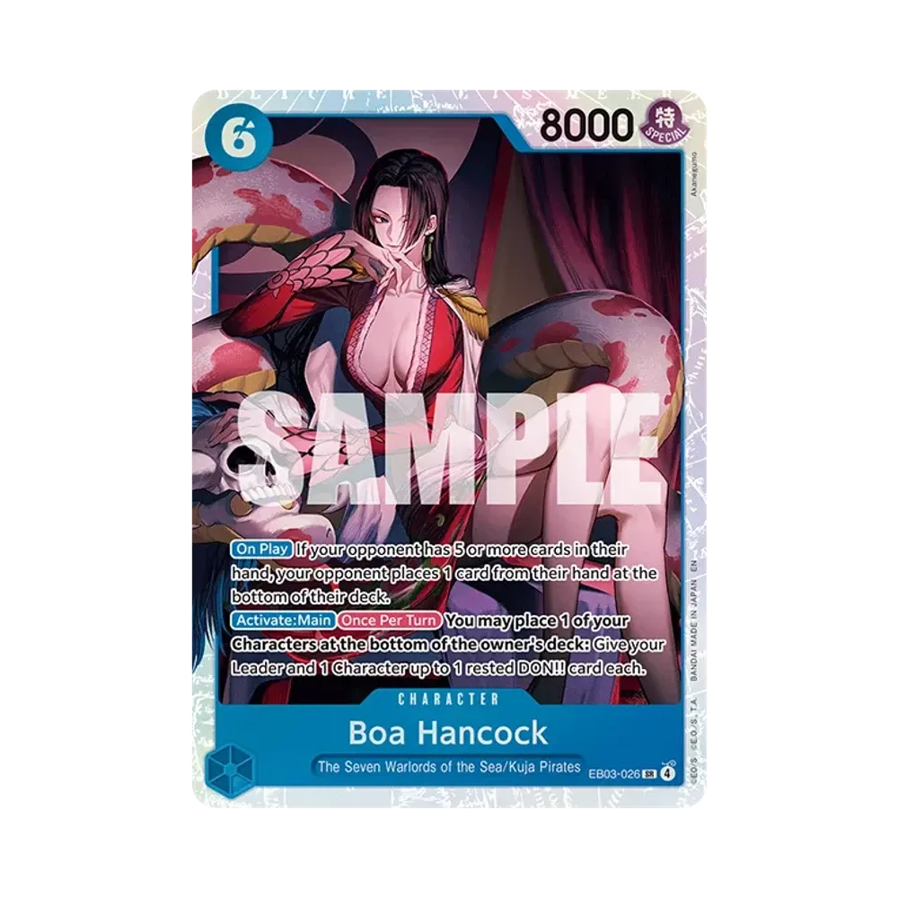 Boa Hancock SR [EB03-026][EN] (Extra Booster "HEROINES EDITION")