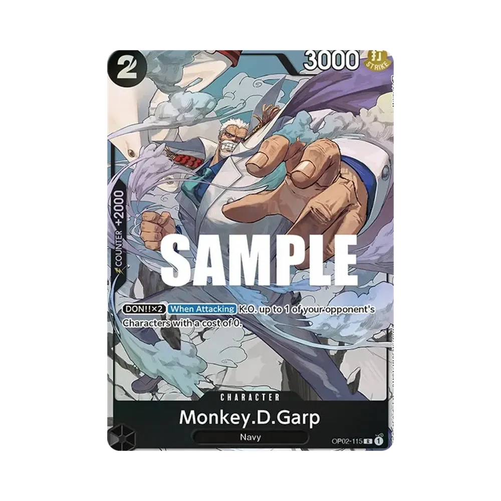 Monkey.D.Garp R-P [OP02-115] [EN](Booster Pack "Paramount War")