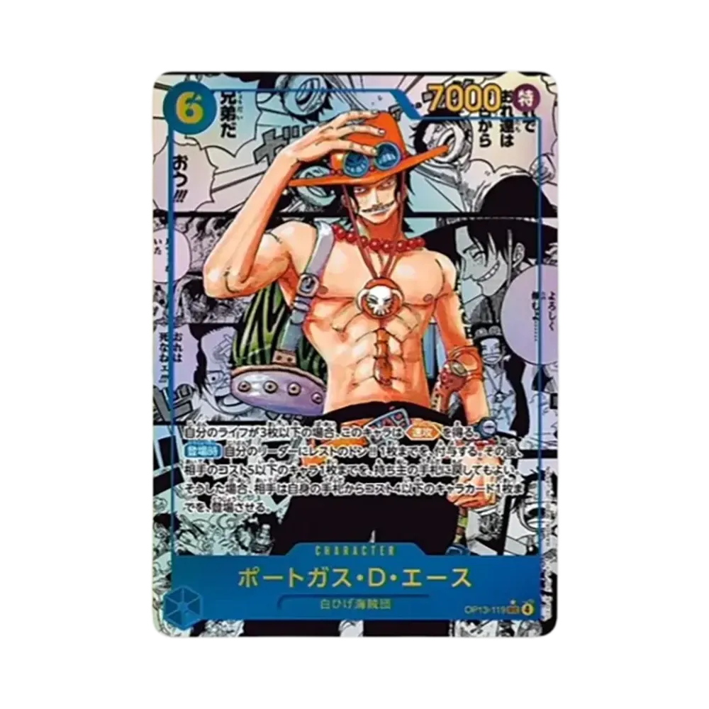 Portgas.D.Ace SEC-SP (Comic Parallel) [OP13-119](Booster Pack "CARRYING ON HIS WILL")