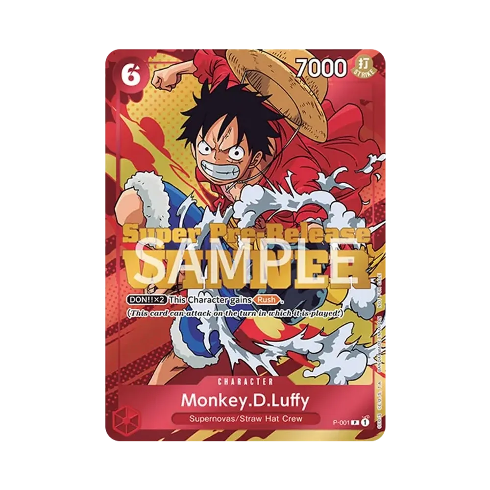 Monkey.D.Luffy -Winner- P [P-001] [EN](Promotional Card "Super Pre-Release Event")