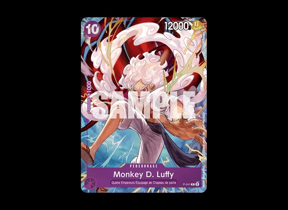 Monkey.D.Luffy P [P-041][EN](Promotional Card "Japan Expo Exclusive")