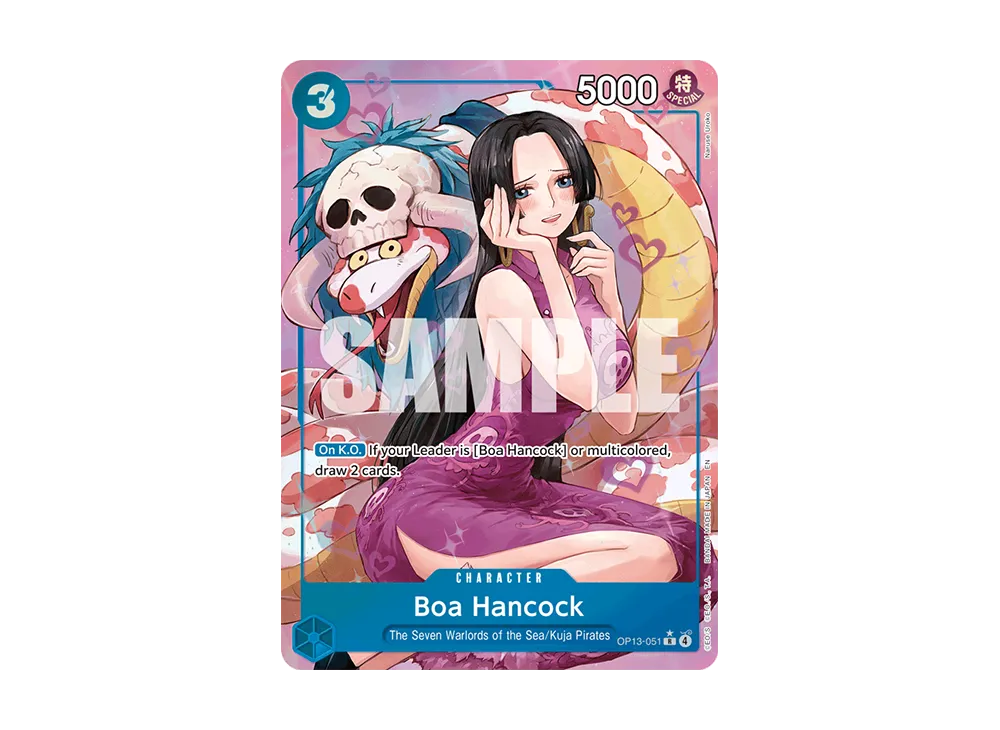 Boa Hancock R-P [OP13-051] [EN](Booster Pack "CARRYING ON HIS WILL")