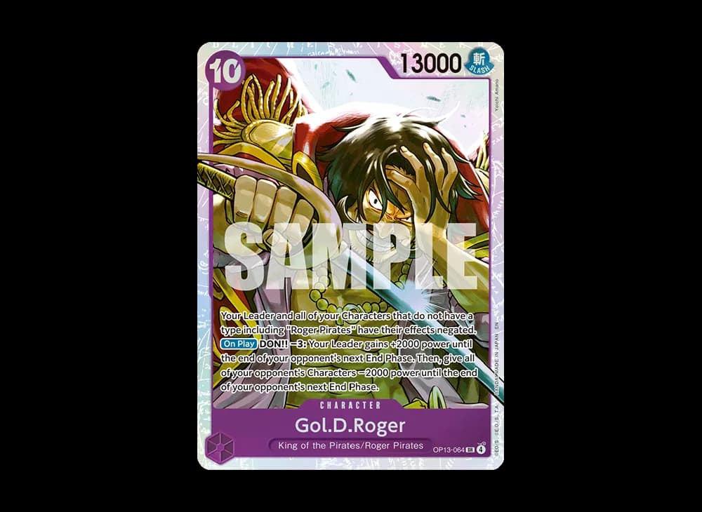 Gol.D.Roger SR [OP13-064] [EN](Booster Pack "CARRYING ON HIS WILL")
