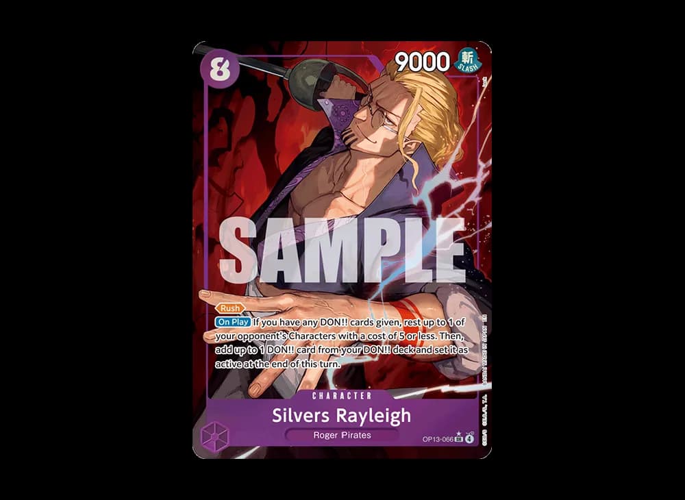 Silvers Rayleigh SR-P [OP13-066] [EN](Booster Pack "CARRYING ON HIS WILL")