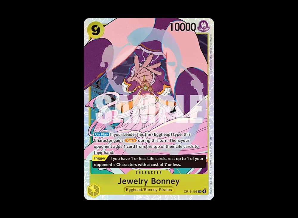 Jewelry Bonney SR [OP13-108] [EN](Booster Pack "CARRYING ON HIS WILL")