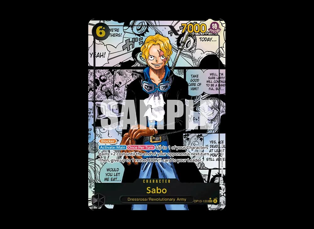 Sabo SEC-SP (Comic Parallel) [OP13-120] [EN](Booster Pack "CARRYING ON HIS WILL")
