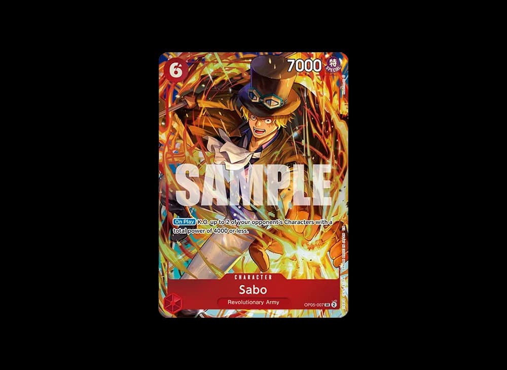 Sabo SR [OP05-007] [EN] ("Illustration Box Vol.5")