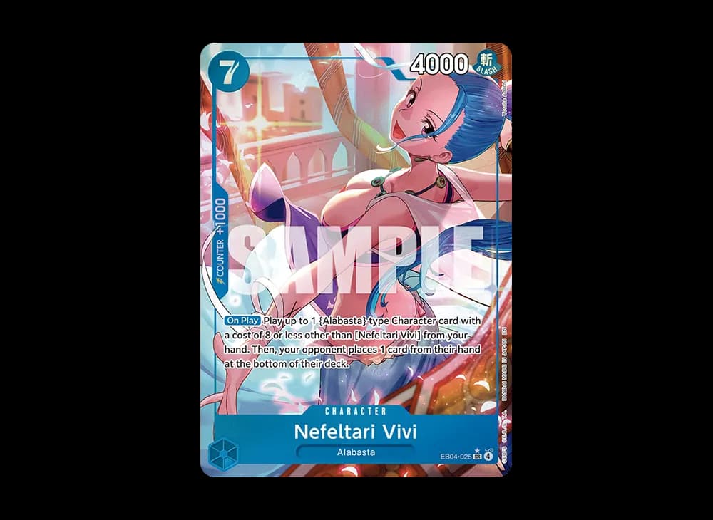 Nefeltari Vivi SR-P [EB04-025] [EN] (Booster Pack "THE AZURE SEA'S SEVEN")