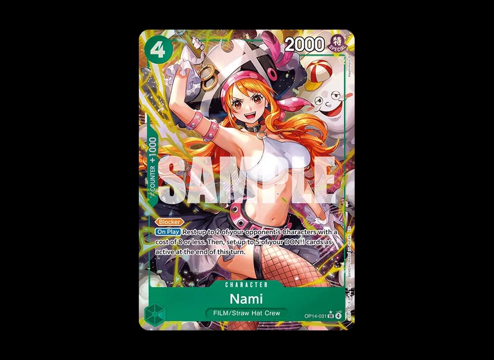 Nami SR-P [OP14-031] [EN] (Booster Pack "THE AZURE SEA'S SEVEN")