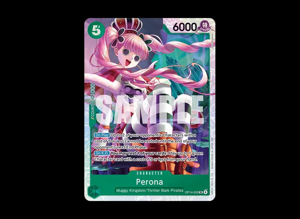 Perona SR [OP14-033] [EN] (Booster Pack "THE AZURE SEA'S SEVEN")