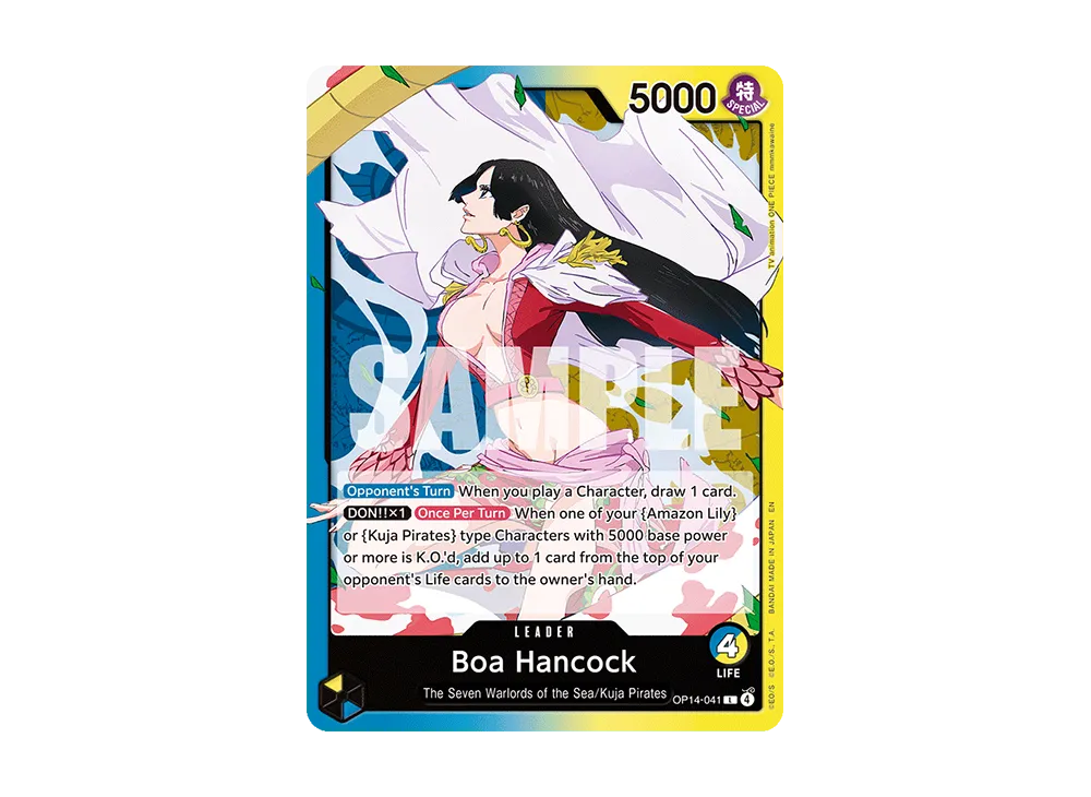 Boa Hancock L [OP14-041] [EN] (Booster Pack "THE AZURE SEA'S SEVEN")