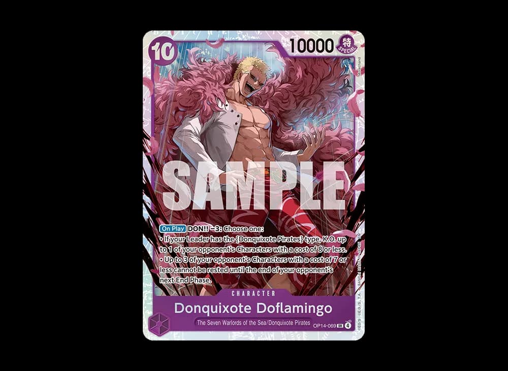 Donquixote Doflamingo SR [OP14-069] [EN] (Booster Pack "THE AZURE SEA'S SEVEN")