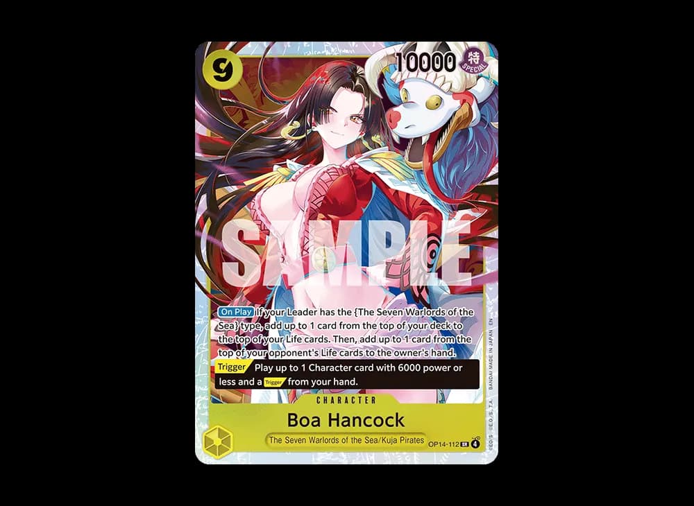 Boa Hancock SR [OP14-112] [EN] (Booster Pack "THE AZURE SEA'S SEVEN")