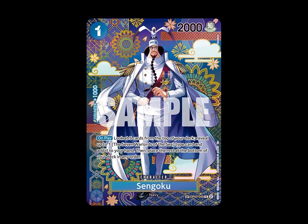 Sengoku R-SPC :Japanese pattern Art [OP07-046] [EN] (Booster Pack "THE AZURE SEA'S SEVEN")