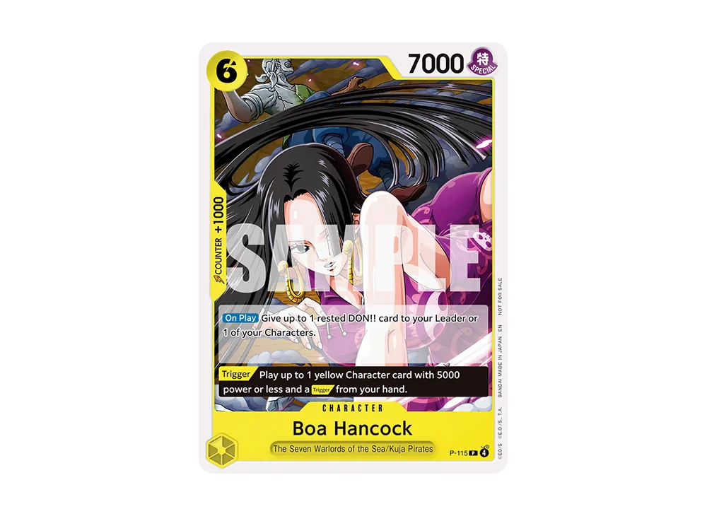 Boa Hancock P :Participation Prize [P-115][EN](Promotional Card "OP15-EB04 Release Event")