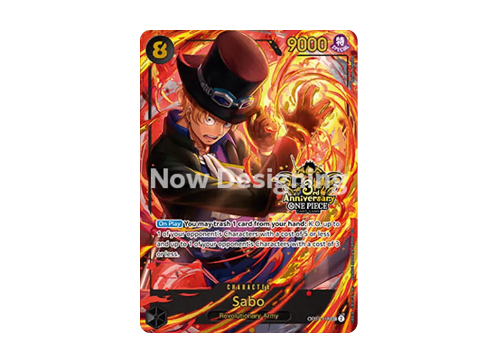 Sabo SEC [OP07-118][EN](ANNIVERSARY SET "Japanese 3rd ANNIVERSARY SET English Ver.")