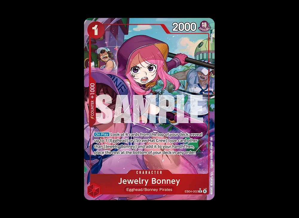 Jewelry Bonney R-P [EB04-002][EN](Booster Pack "ADVENTURE ON KAMI’S ISLAND")
