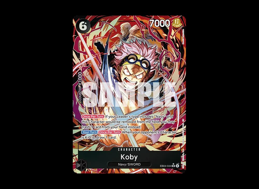 Koby SR-P [EB04-044][EN](Booster Pack "ADVENTURE ON KAMI’S ISLAND")
