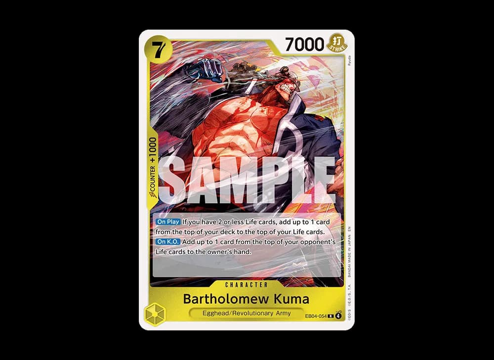 Bartholomew Kuma R [EB04-054][EN](Booster Pack "ADVENTURE ON KAMI’S ISLAND")