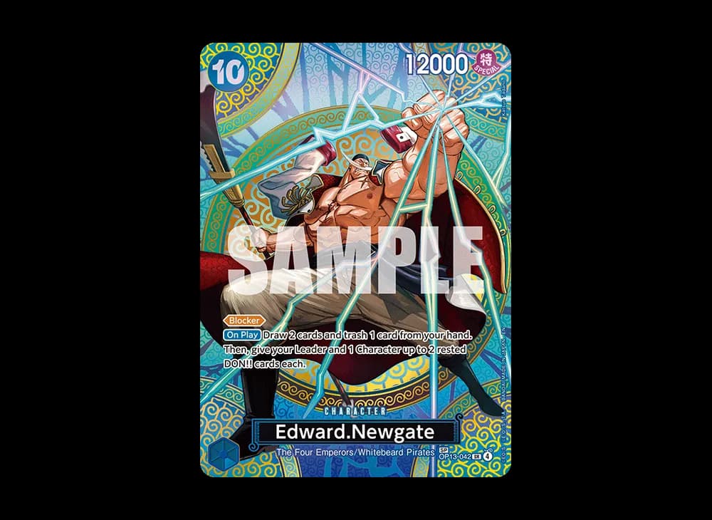 Edward.Newgate SR-SPC [OP13-042][EN](Booster Pack "ADVENTURE ON KAMI’S ISLAND")