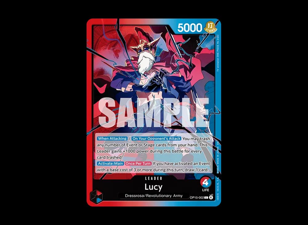 Lucy L [OP15-002][EN](Booster Pack "ADVENTURE ON KAMI’S ISLAND")