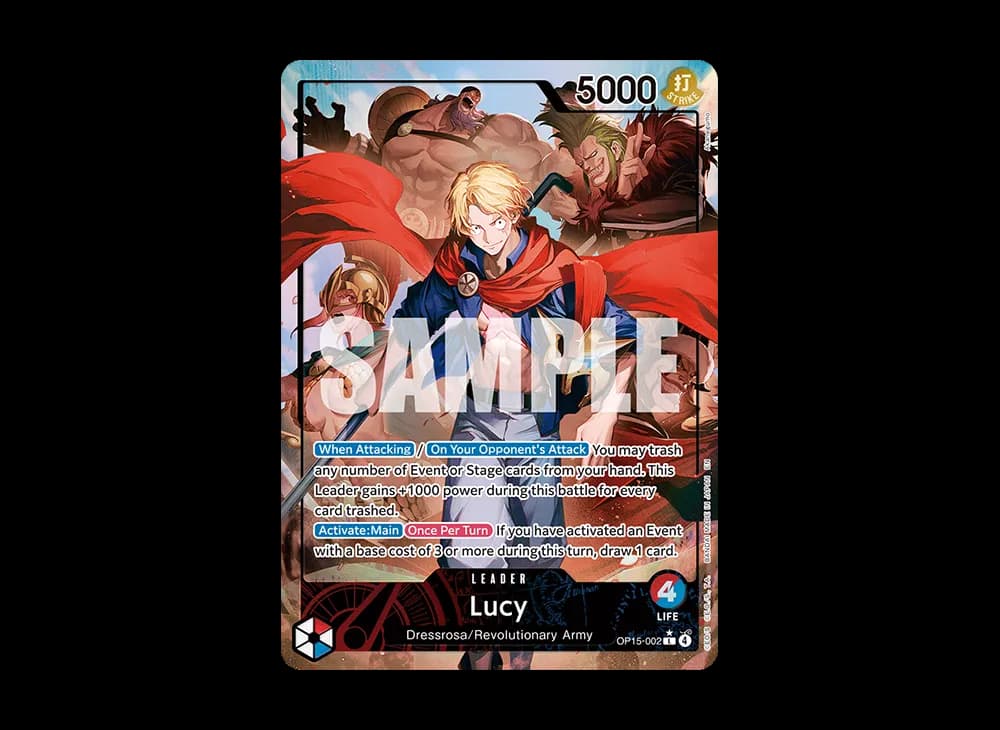 Lucy L-P [OP15-002][EN](Booster Pack "ADVENTURE ON KAMI’S ISLAND")