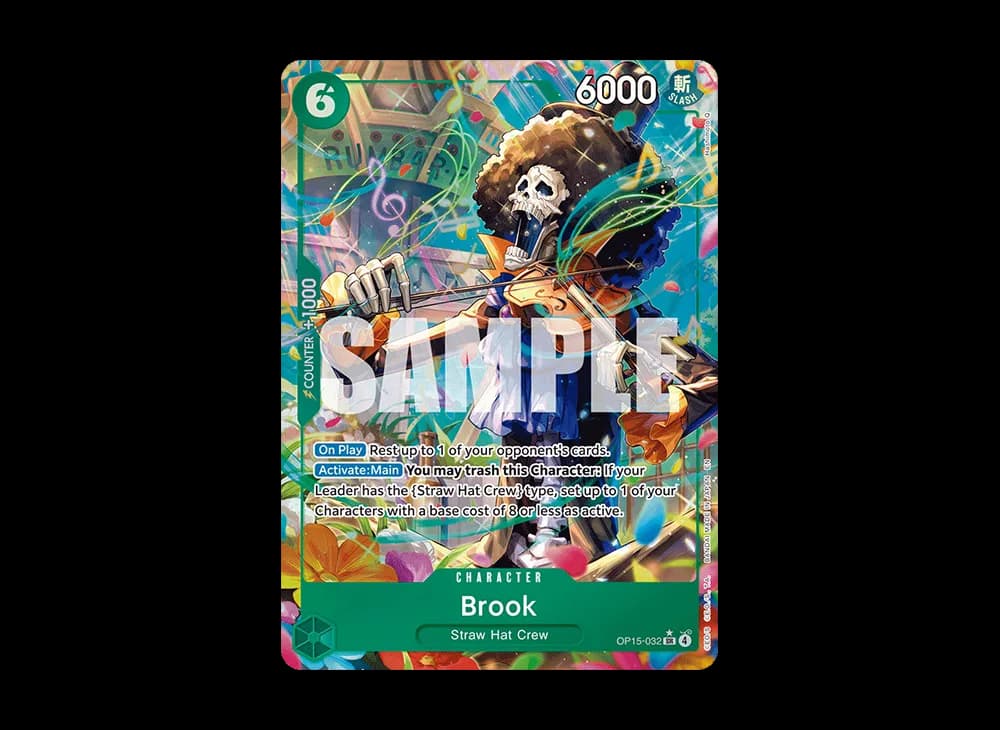 Brook SR-P [OP15-032][EN](Booster Pack "ADVENTURE ON KAMI’S ISLAND")