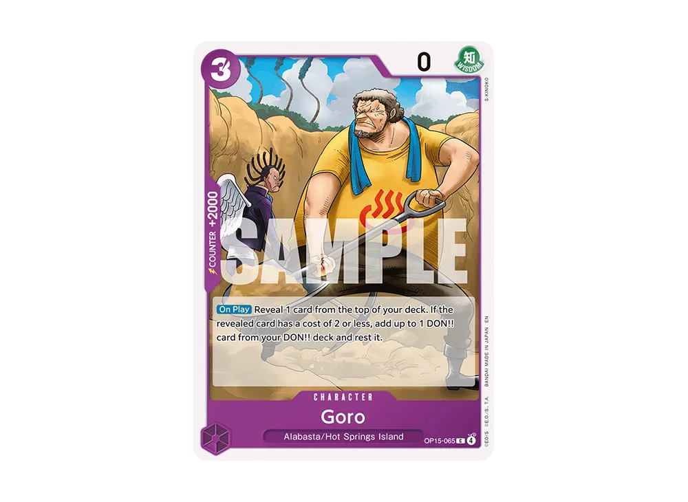 Goro C [OP15-065][EN](Booster Pack "ADVENTURE ON KAMI’S ISLAND")