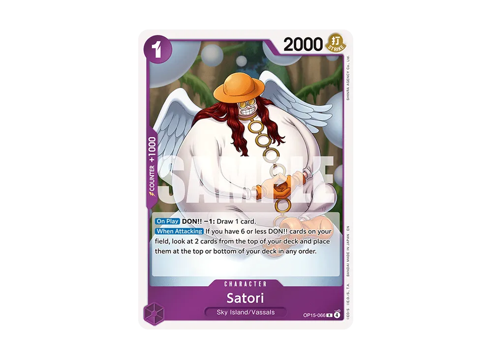 Satori R [OP15-066][EN](Booster Pack "ADVENTURE ON KAMI’S ISLAND")