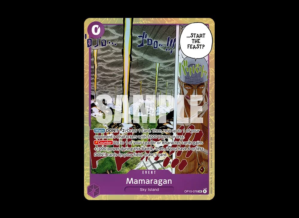 Mamaragan SR [OP15-078][EN](Booster Pack "ADVENTURE ON KAMI’S ISLAND")