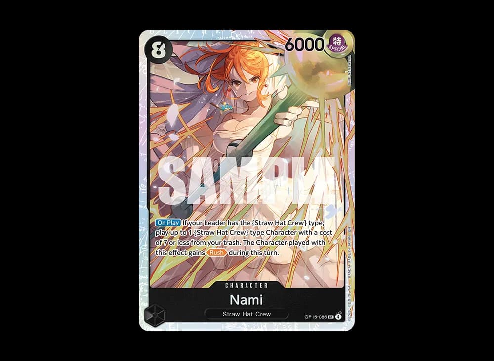 Nami SR [OP15-086][EN](Booster Pack "ADVENTURE ON KAMI’S ISLAND")