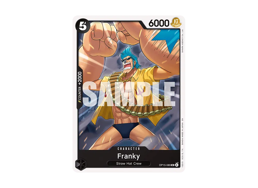 Franky UC [OP15-089][EN](Booster Pack "ADVENTURE ON KAMI’S ISLAND")