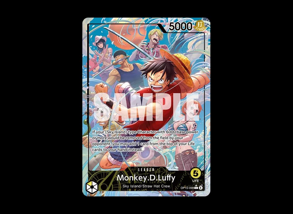 Monkey.D.Luffy L-P [OP15-098][EN](Booster Pack "ADVENTURE ON KAMI’S ISLAND")