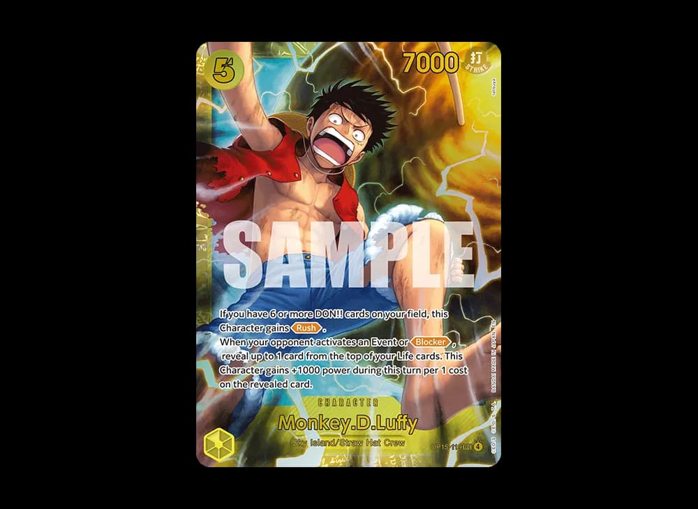 Monkey.D.Luffy SEC [OP15-119][EN](Booster Pack "ADVENTURE ON KAMI’S ISLAND")