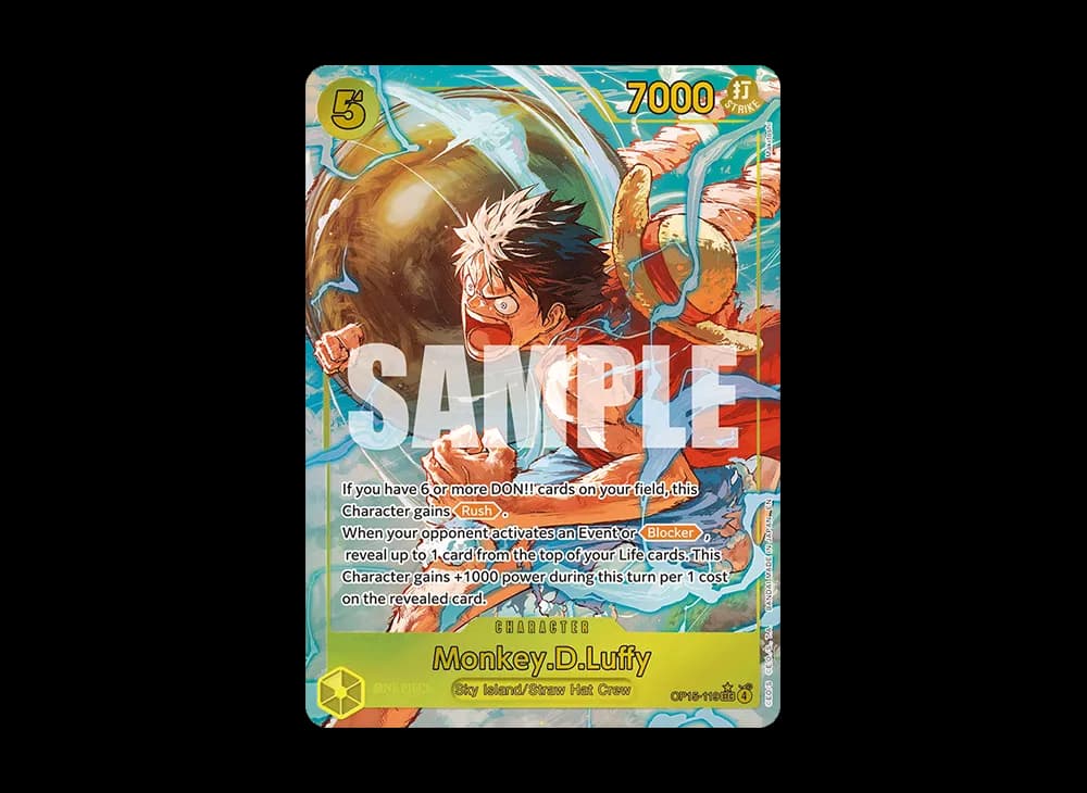 Monkey.D.Luffy SEC-P [OP15-119][EN](Booster Pack "ADVENTURE ON KAMI’S ISLAND")
