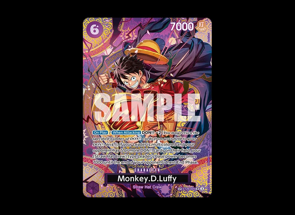 Monkey.D.Luffy SR-SPC [ST26-005][EN](Booster Pack "ADVENTURE ON KAMI’S ISLAND")