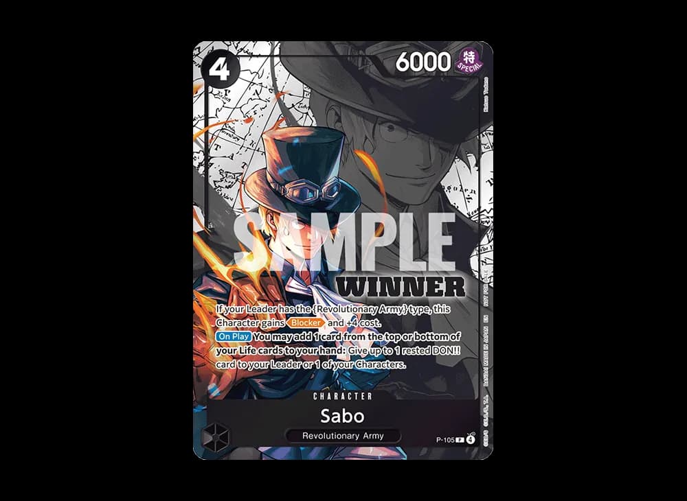 Sabo P [P-105][EN](Promotional Card "Winner Pack 2026 Vol. 2")
