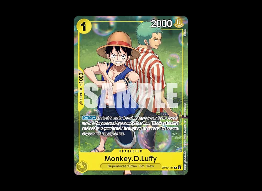 Monkey.D.Luffy R :Participation [OP10-111][EN](Promotional Card "Game Stop Set Sail Event")