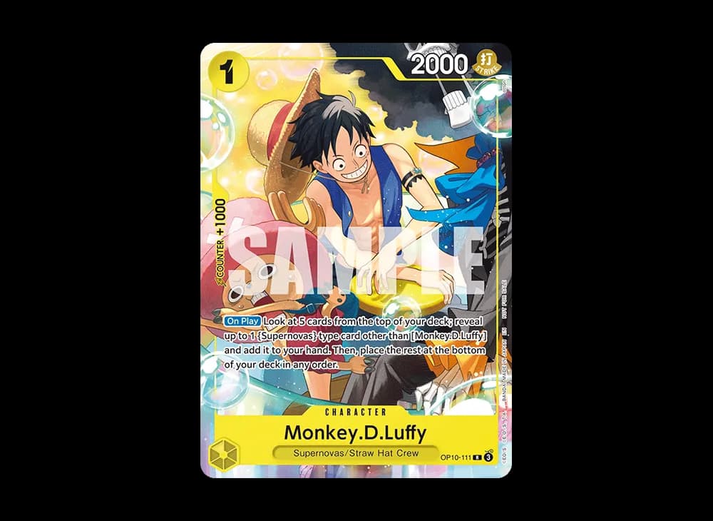 Monkey.D.Luffy R [OP10-111][EN](Promotional Card "Welcome Pack 2026 Vol. 1")