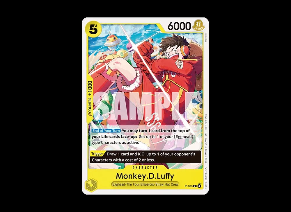 Monkey.D.Luffy P [P-106][EN](Promotional Card "Promotion Card Set 2025 Vol.2")