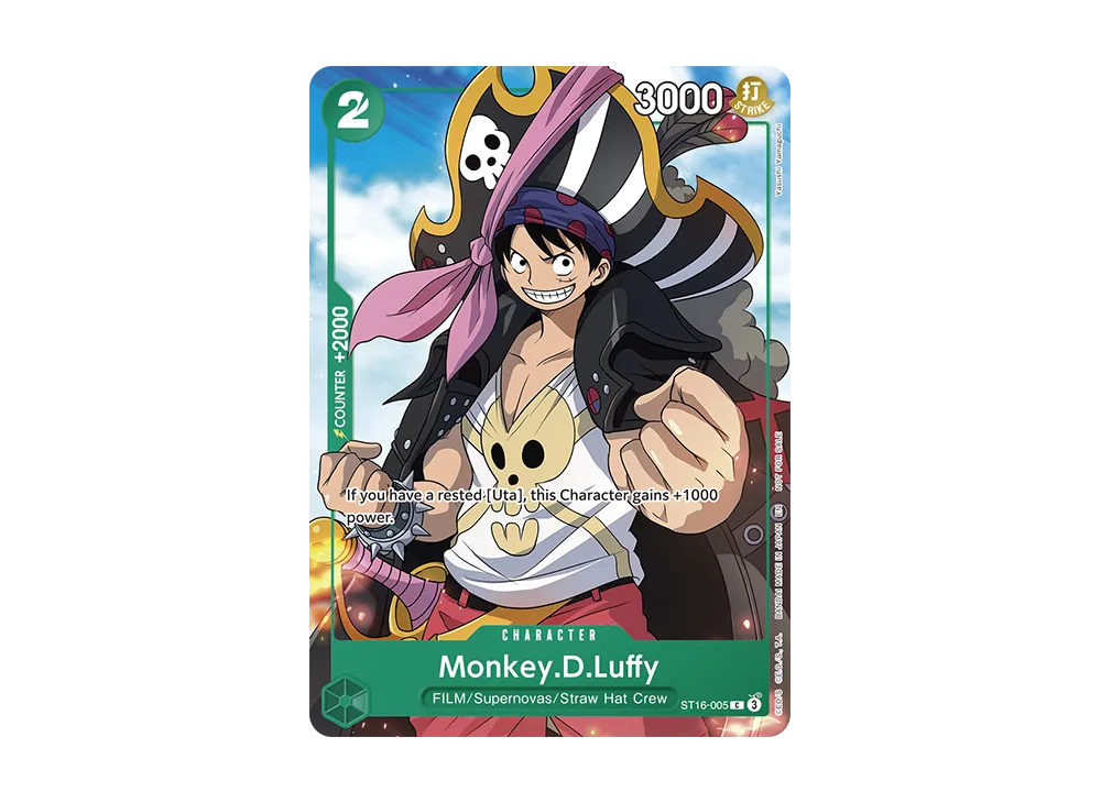 Monkey.D.Luffy C [ST16-005][EN](Promotional Card "Welcome Pack Vol.2")