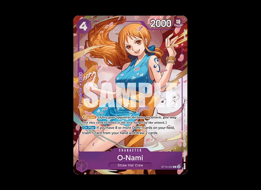O-Nami C [ST18-002][EN](Promotional Card "ONE PIECE HEROINES CAMPAIGN Dash Pack")