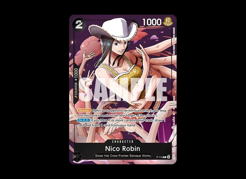 Nico Robin P [P-116][EN](Promotional Card "Event Pack Vol.9")