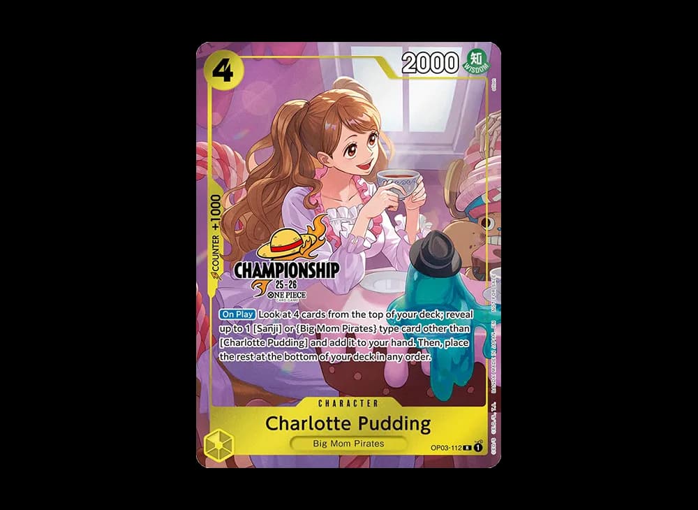 Charlotte Pudding R [OP03-112] [EN](Promotional Card "CS 25-26 Celebration Pack")